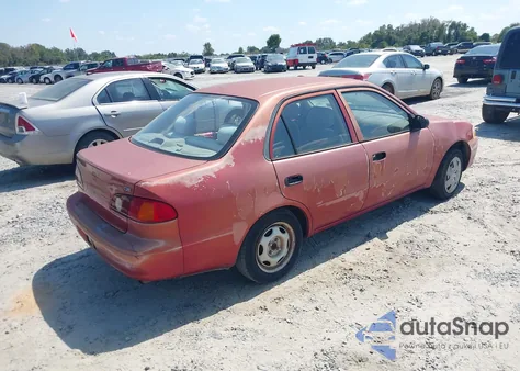2001 Toyota Corolla Ce from USA, damaged, VIN 1NXBR12E61Z554291